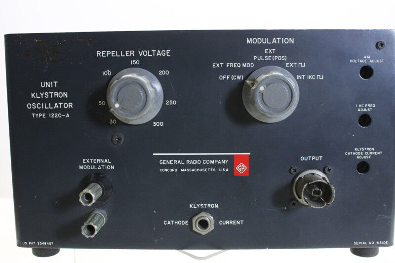 General Radio Klystron Oscillator Type 1220-A