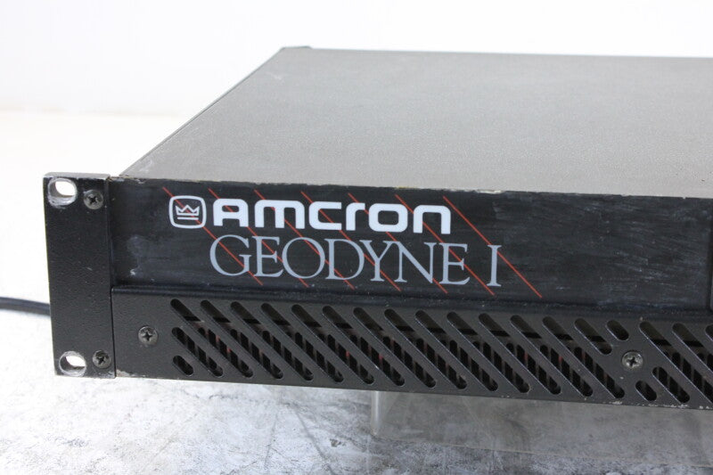 Crown Amcron Geodyne 1 320 Watt Stereo Power Amplifier