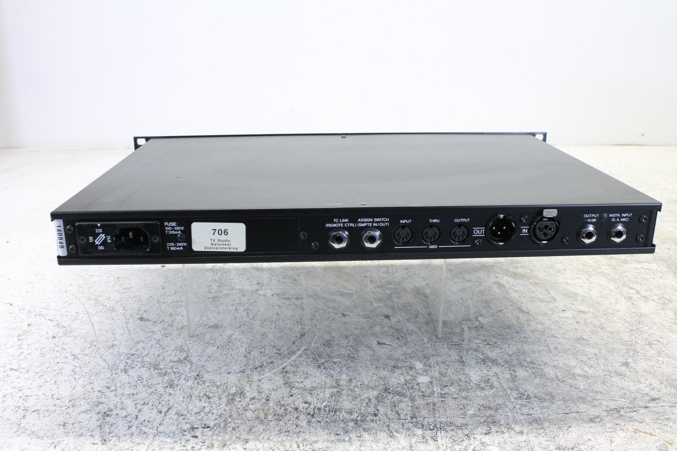 TC Electronic TC 1128X 28-bands grafische equalizer/spectrumanalysator (nr. 5)
