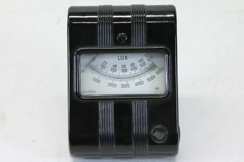 Gossen Candela 6.62-643 Light Exposure Meter in Leather Case