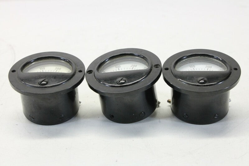 Gossen Milliampère Meters, Lot of 3 Pieces