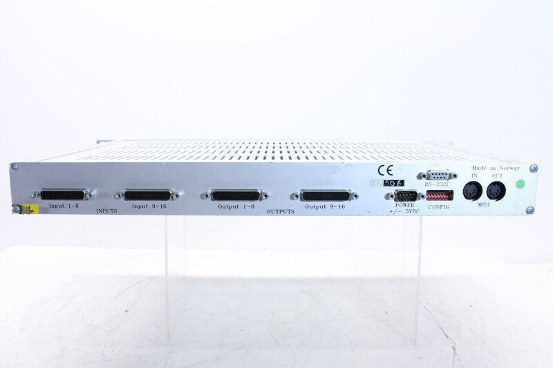 Grass Valley Miranda Digital Audio Router Configurator Model NTW-AD1616-110