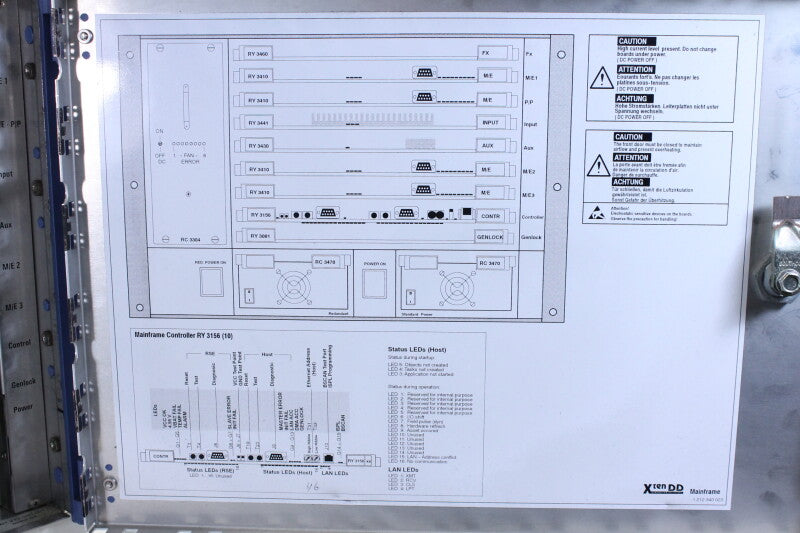 Grass Valley XtenDD Thomson RPS-35-2S + XtenDD-3-Pack Production Switcher