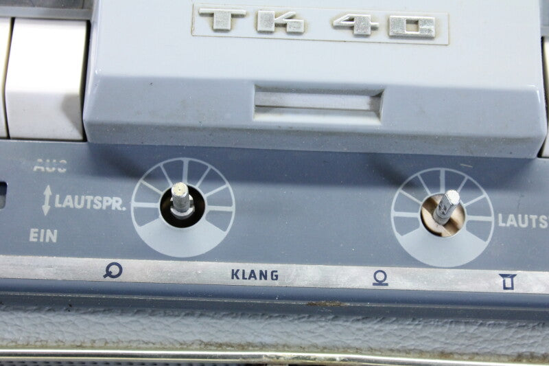 Grundig TK40 60s tube reel to reel recorder