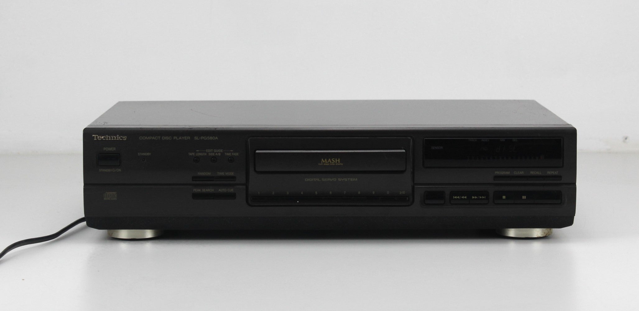 Technics compact disc-speler SL-PG580A - Wordt verkocht zoals hij is, voor onderdelen.