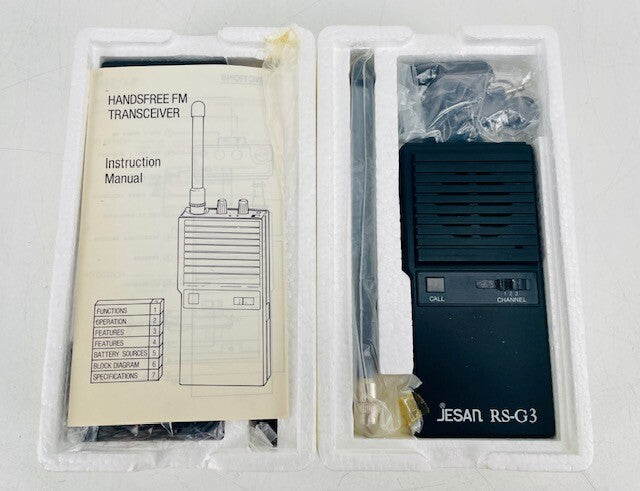 Handsfree FM Transceiver Set (New Old Stock) - In Box!
