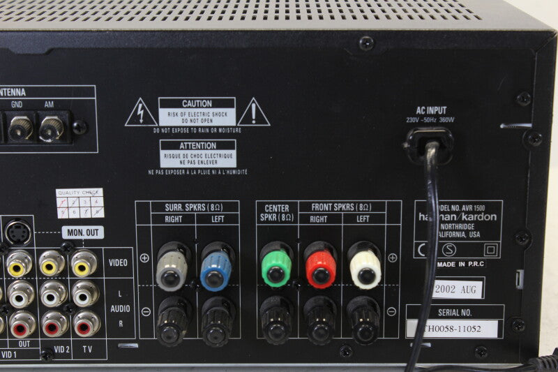 Harman Kardon AVR 1500 - Surround Receiver