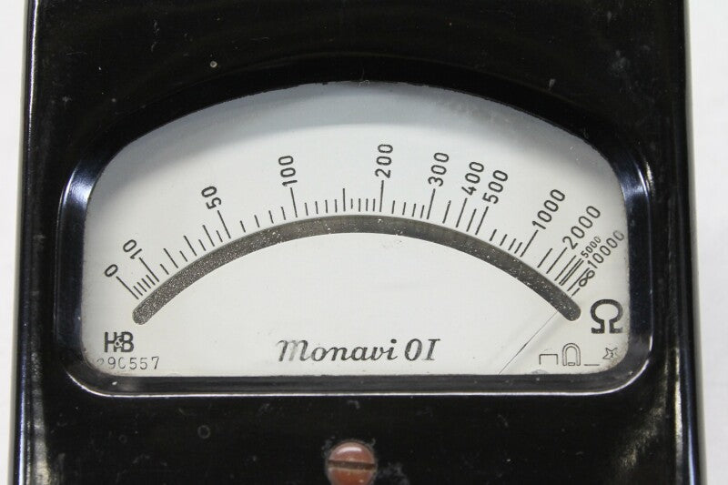 Hartmann & Braun Monavi 01 - Small Ohmmeter in Leather Case