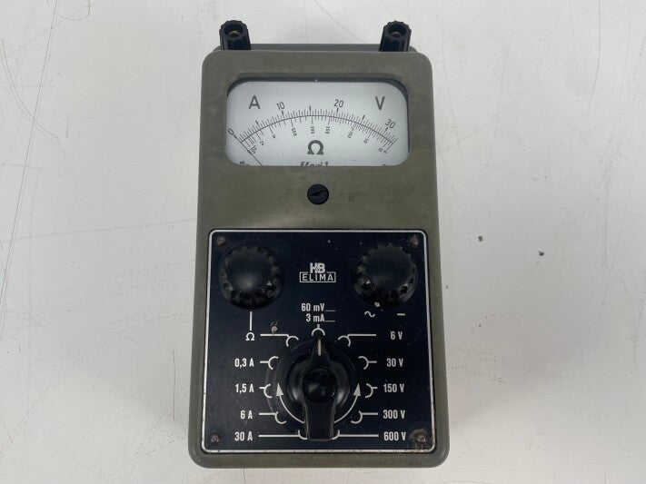 H&B Elima ELAVI 1 Multimeter – Vintage Test Equipment