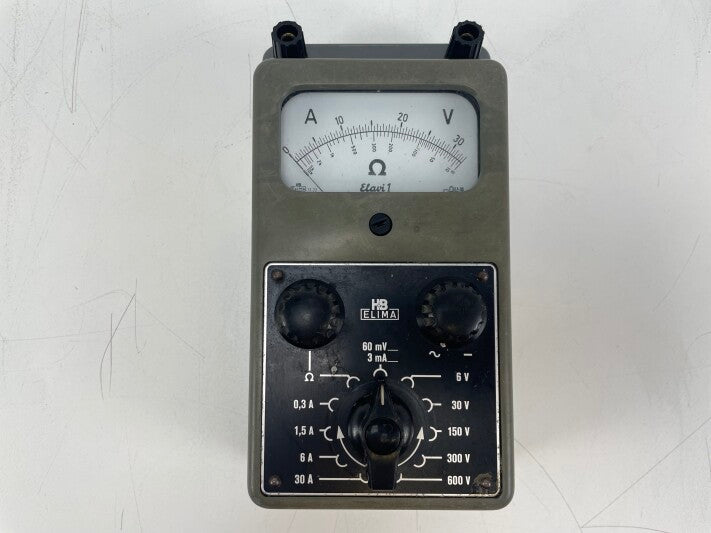 H&B Elima ELAVI 1 Multimeter – Vintage Test Equipment