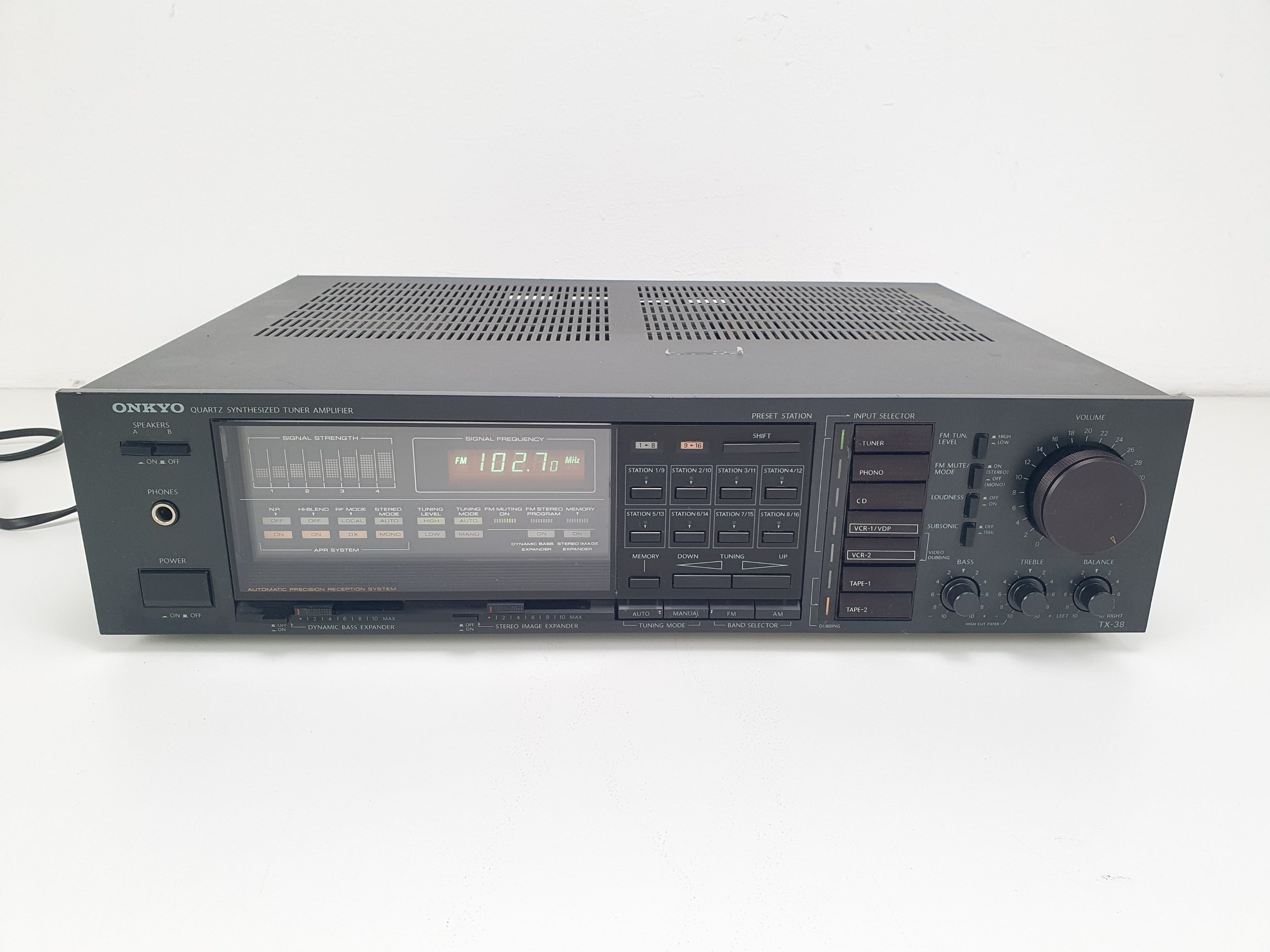 Onkyo TX-38 synthesizer tuner/versterker - Volledig nagekeken en onderhouden