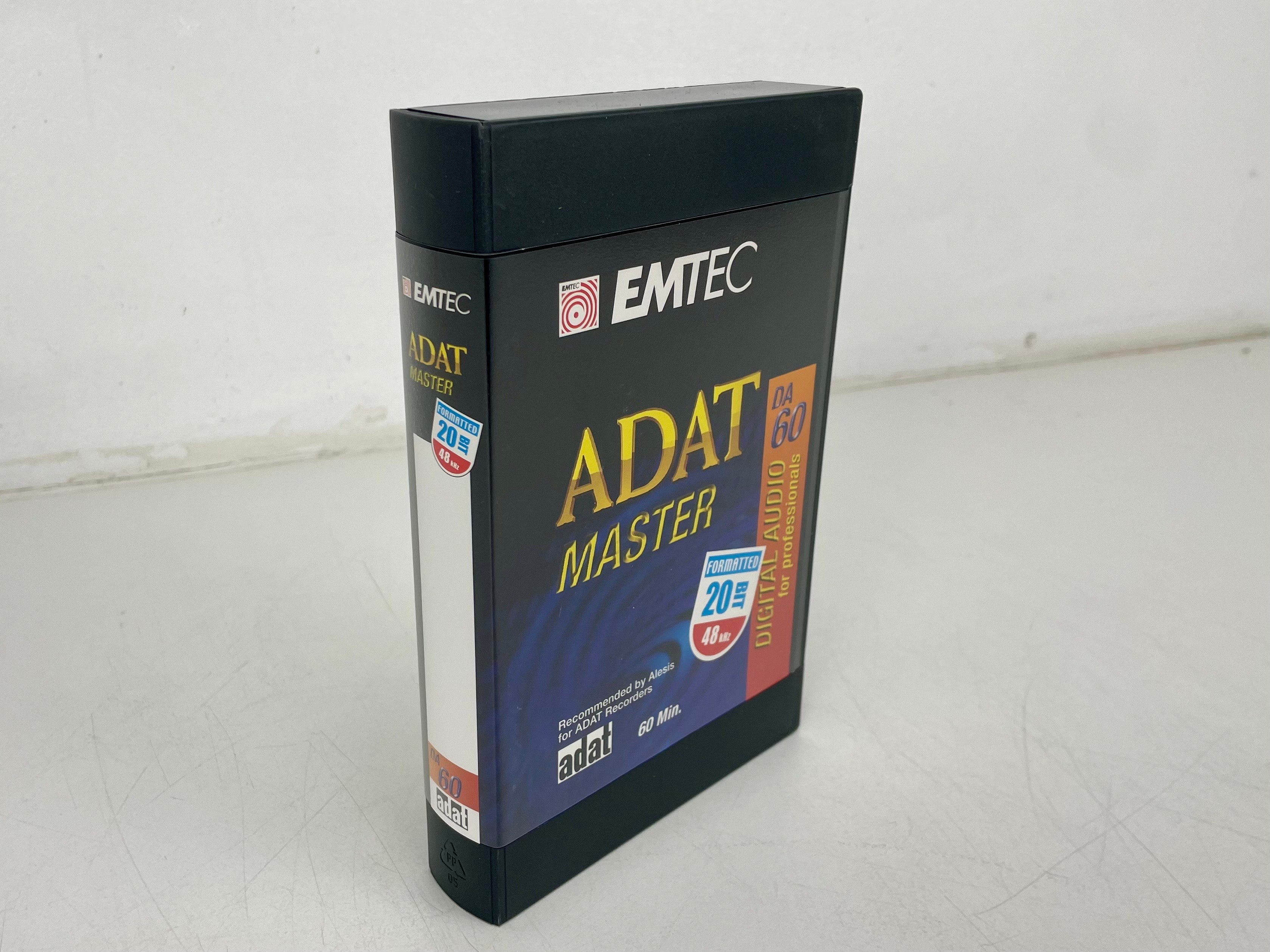 EMTEC ADAT Master DA 60 - 20 Bit 48Khz digitale audiotape - NOS (nr. 2)