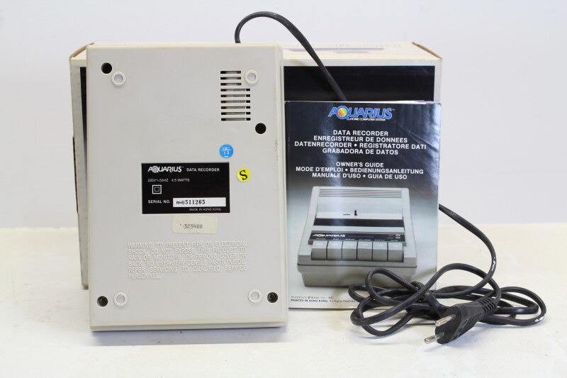 aquaruis home computer system home computer system data recorder cassette 1 of 8 modules