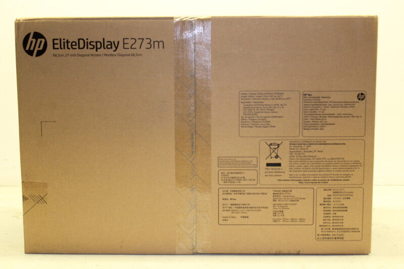 HP EliteDisplay E273M - Computer Display