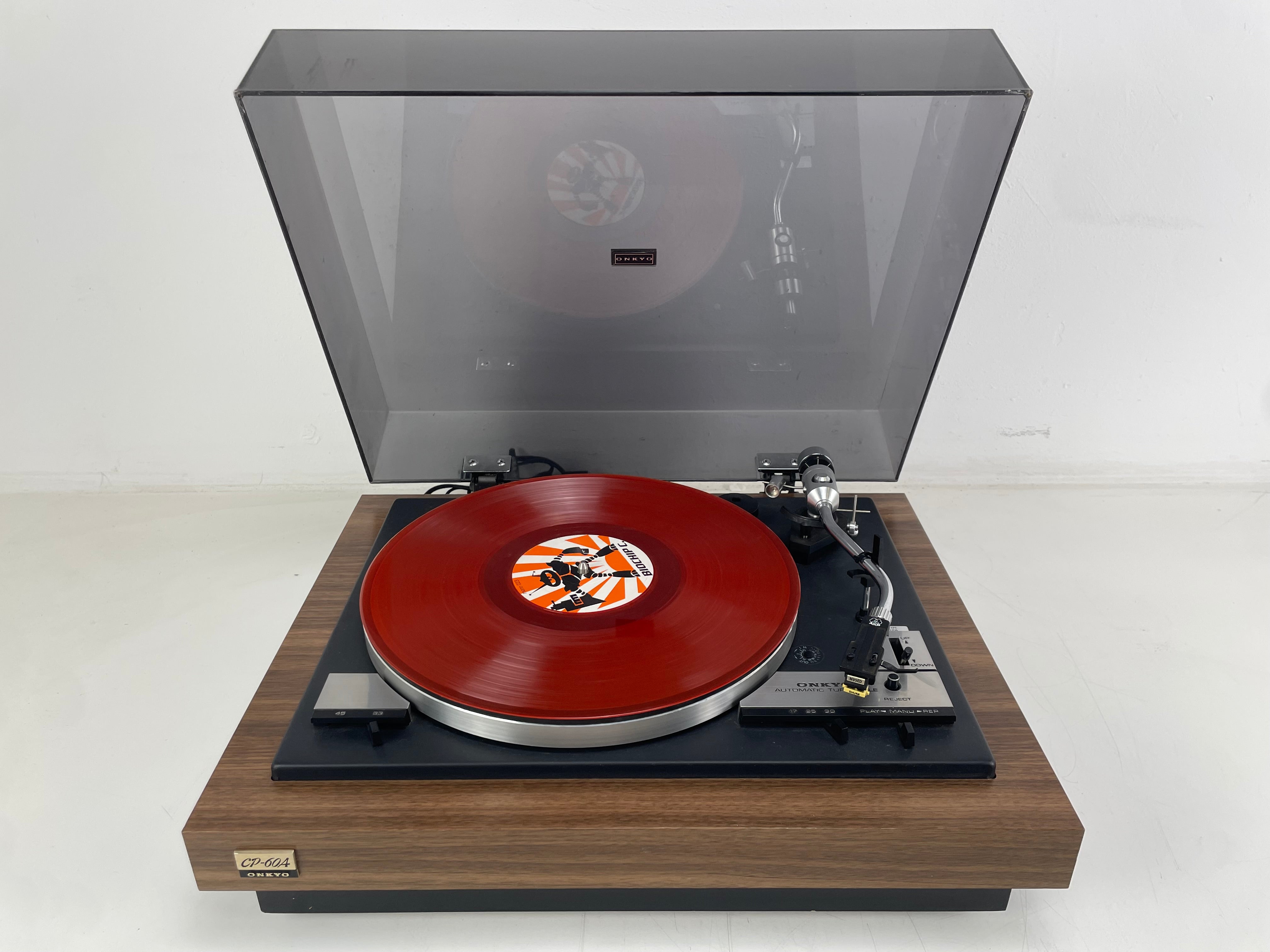 Onkyo - CP-60A - Turntable - Shure M95ED Stylus - Serviced (Repaired)