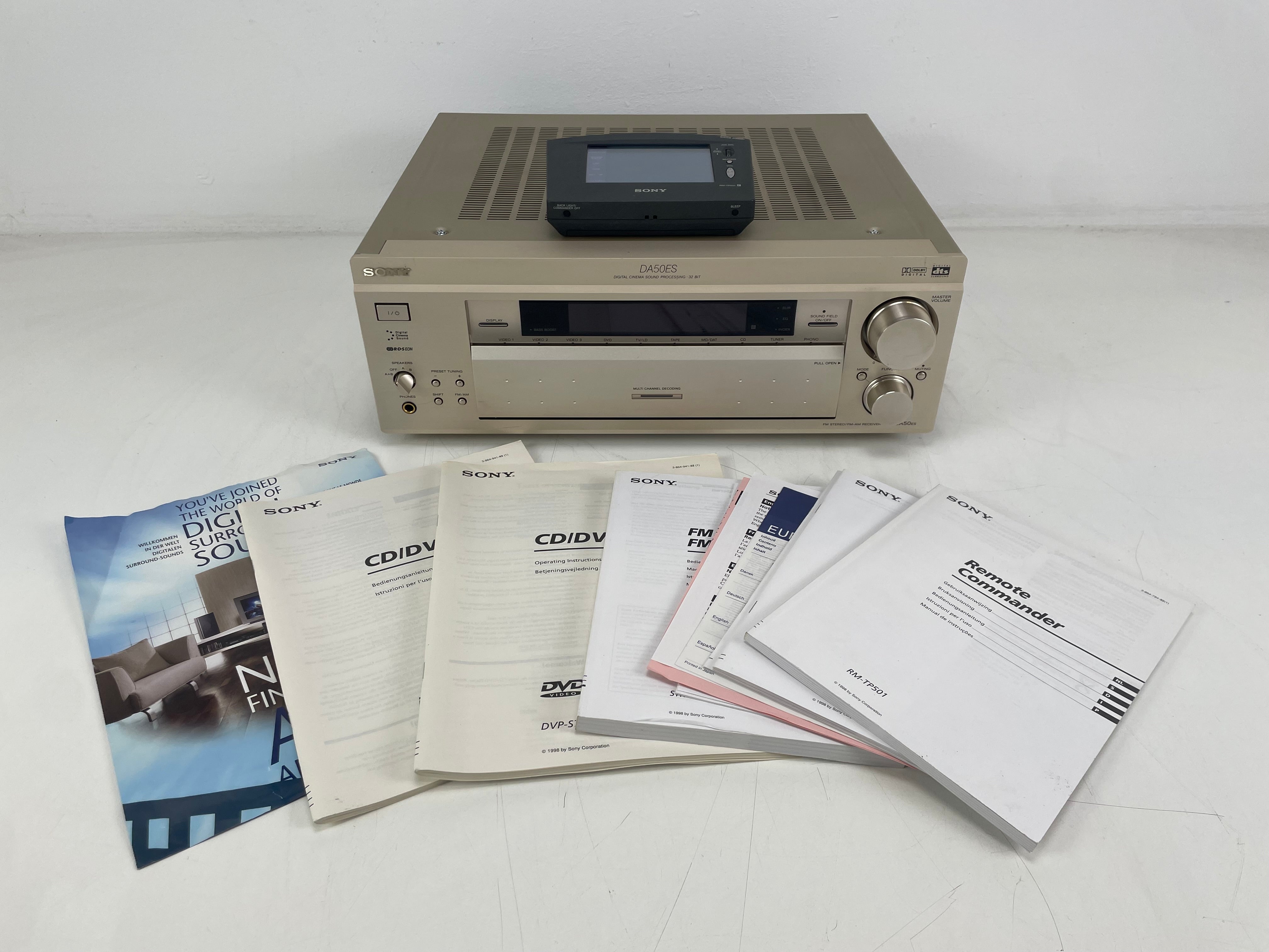 Sony - STR-DA50-ES - Receiver - ES-Series - Inc. Remote & Manual