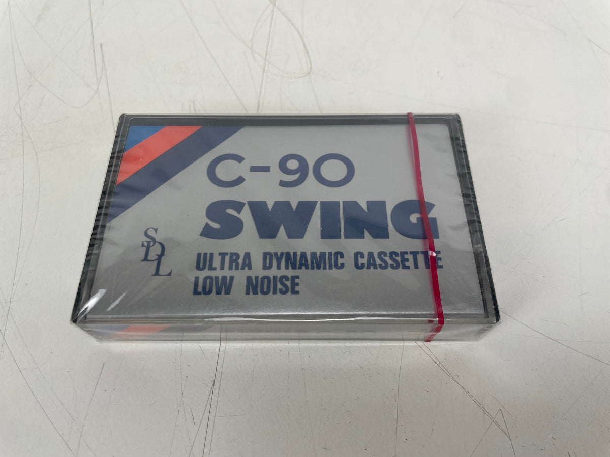 SDL - SWING - C-90 - Ultra Dynamic Cassette - Low Noise - Sealed - NOS