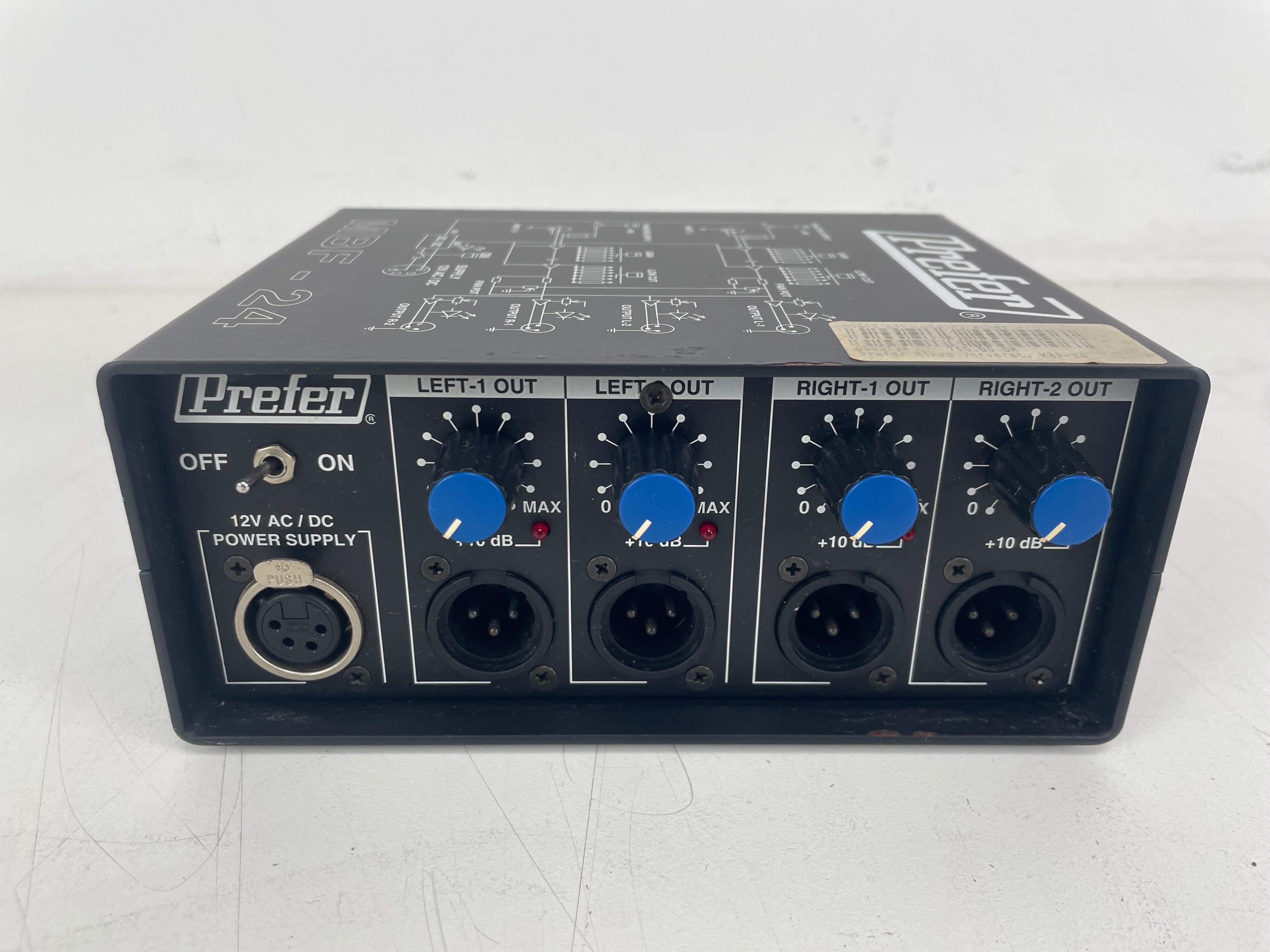 Prefer - MBF-24 - Channel Audio Distribution Amplifier