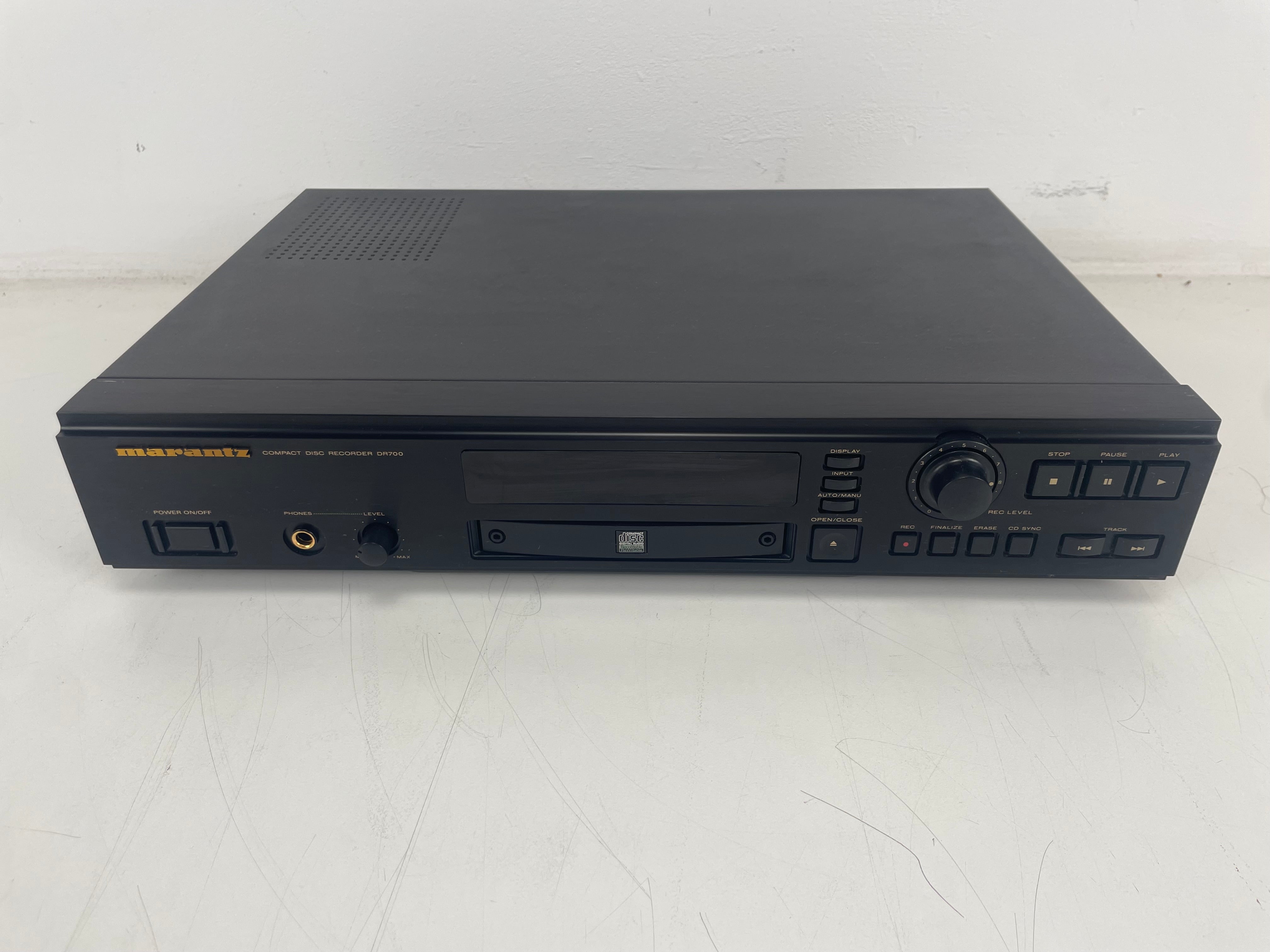 Marantz - DR700 - Compact Disc Recorder
