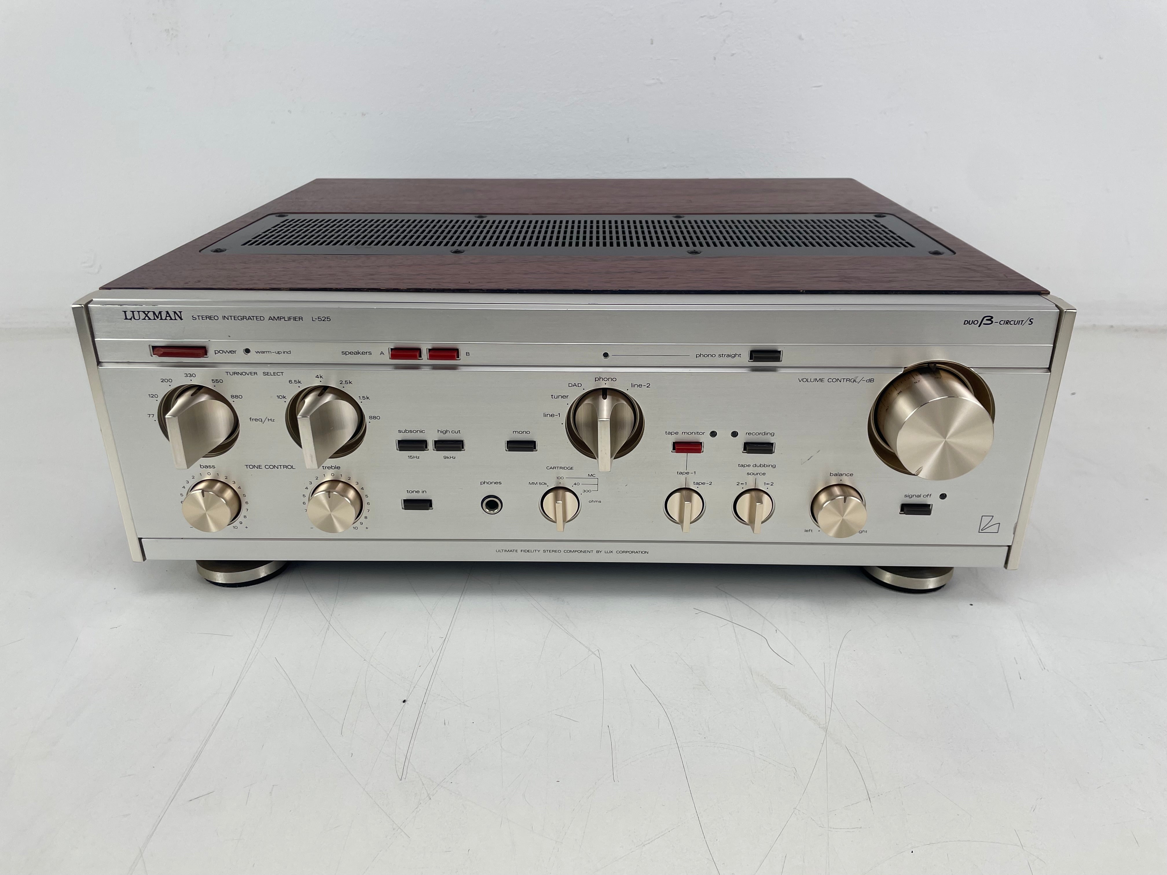 Luxman - L-525 - Integrated Stereo Amplifier - Fully Serviced