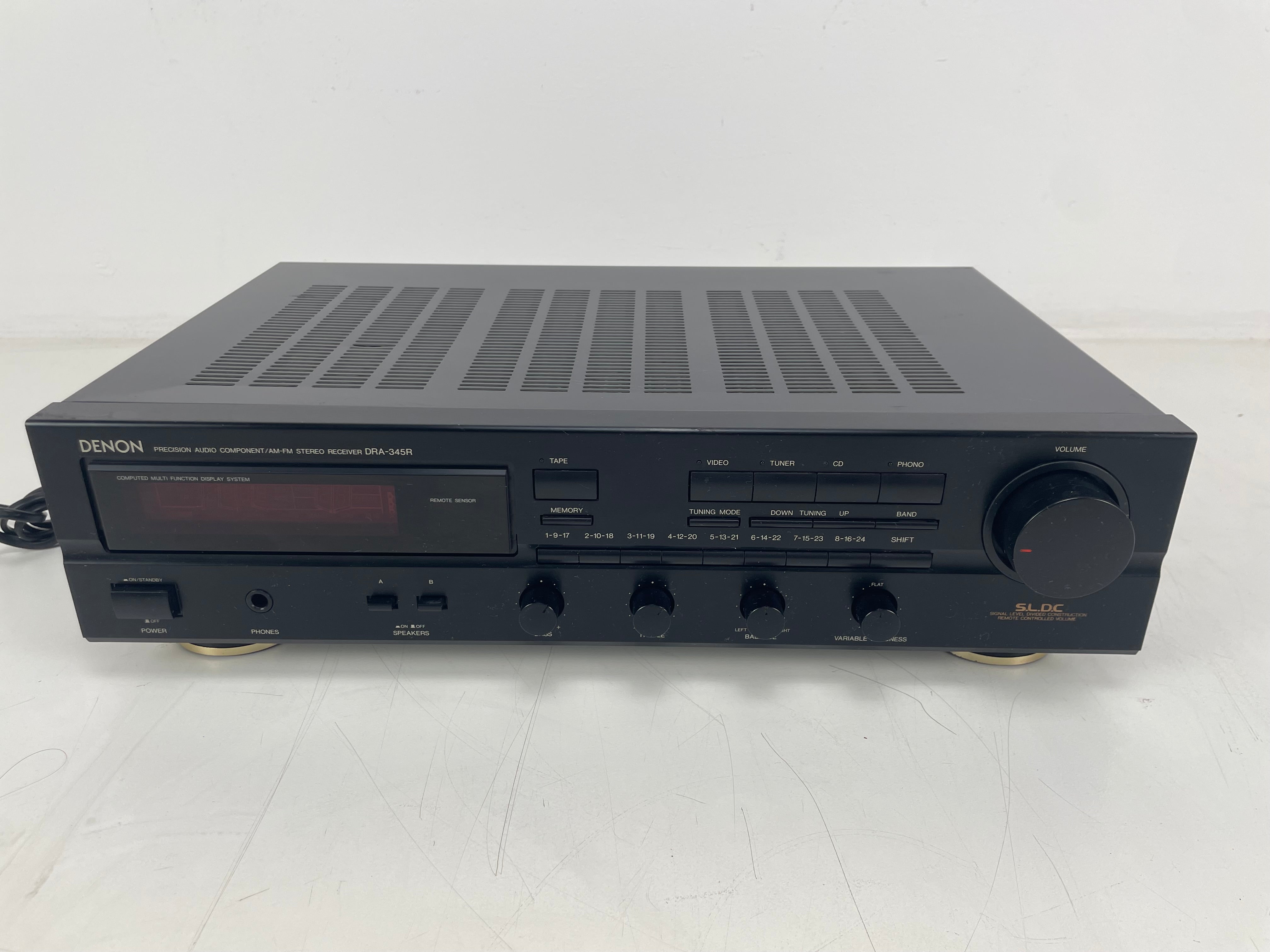 Denon - DRA-345R - AM-FM Stereo Receiver