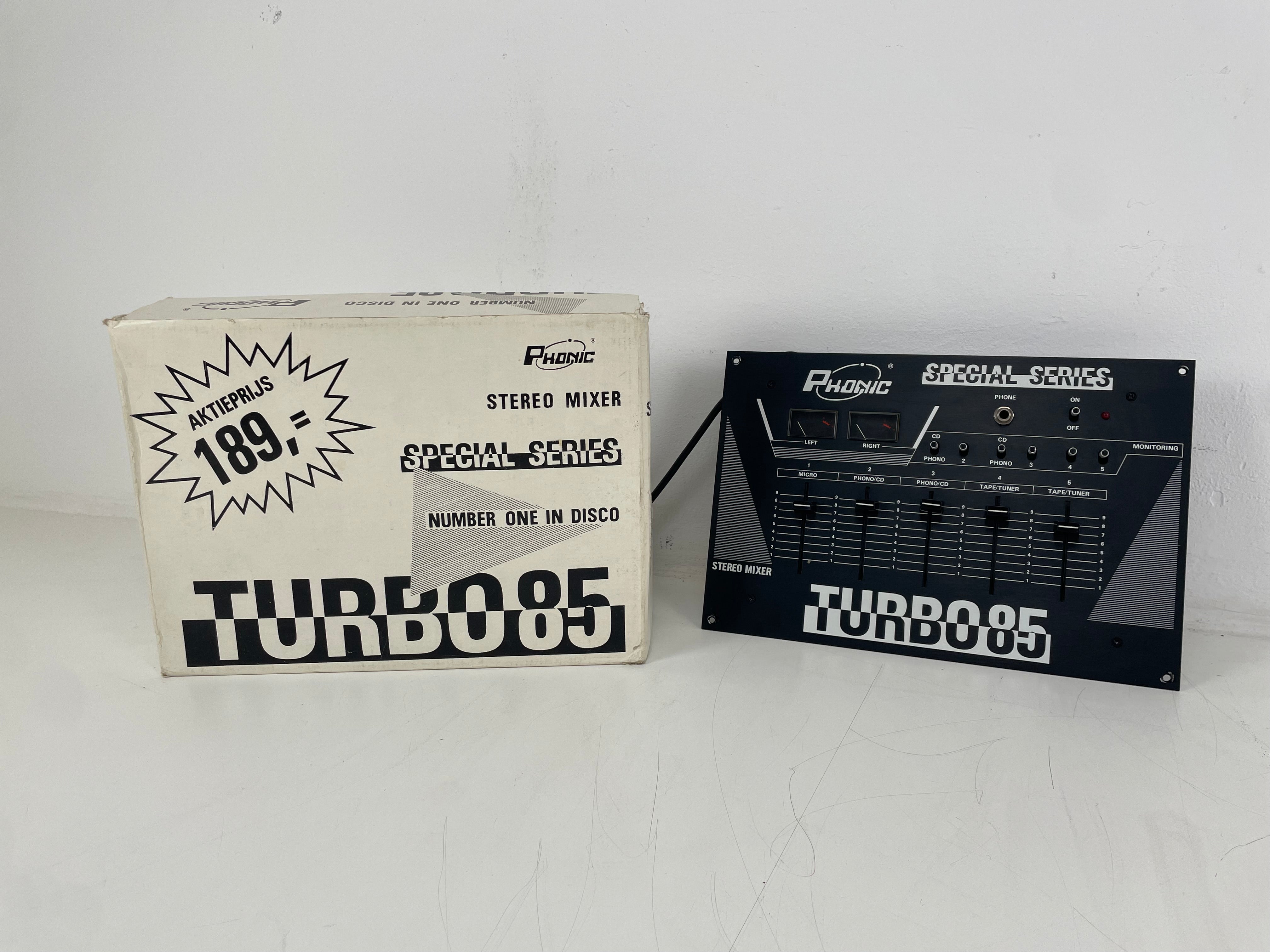 Phonic - Turbo85 - Stereo Mixer- Mint