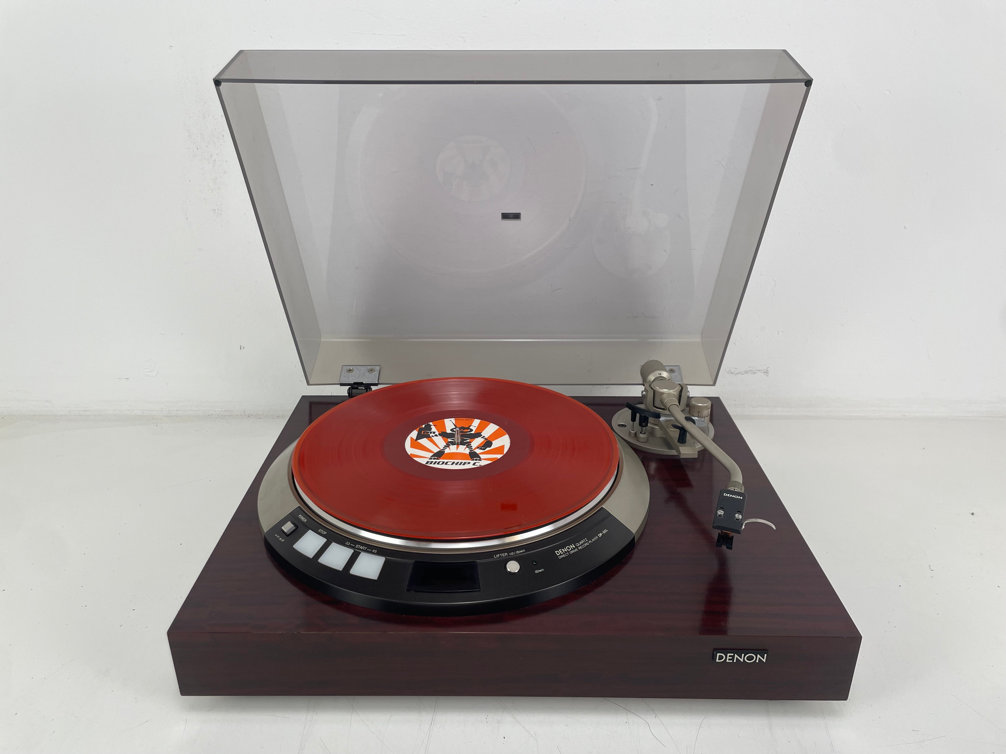 Denon - DP-55L - Quartz Direct Drive Turntable – ⚠ 110V ⚠ – Pickering UV-15 - Serviced (Repaired)