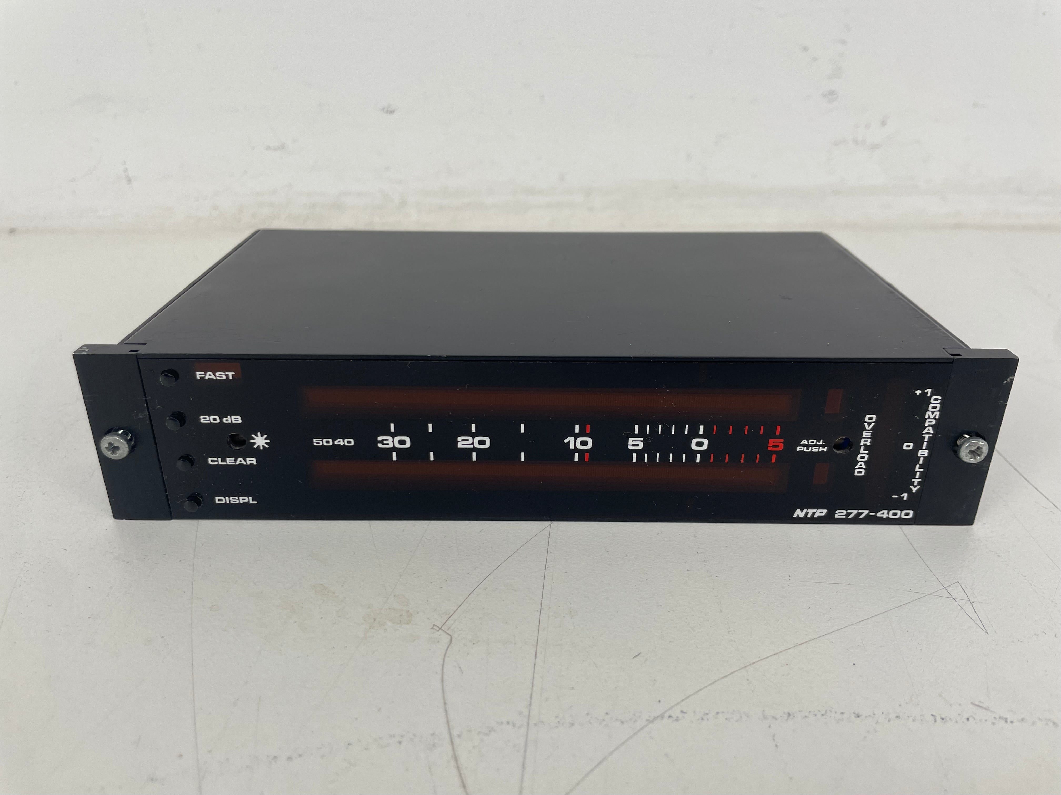 NTP - 277-400 - Stereo PPM RMS Phase Correlation Meter - Inc. Specs/Pinout Sheet