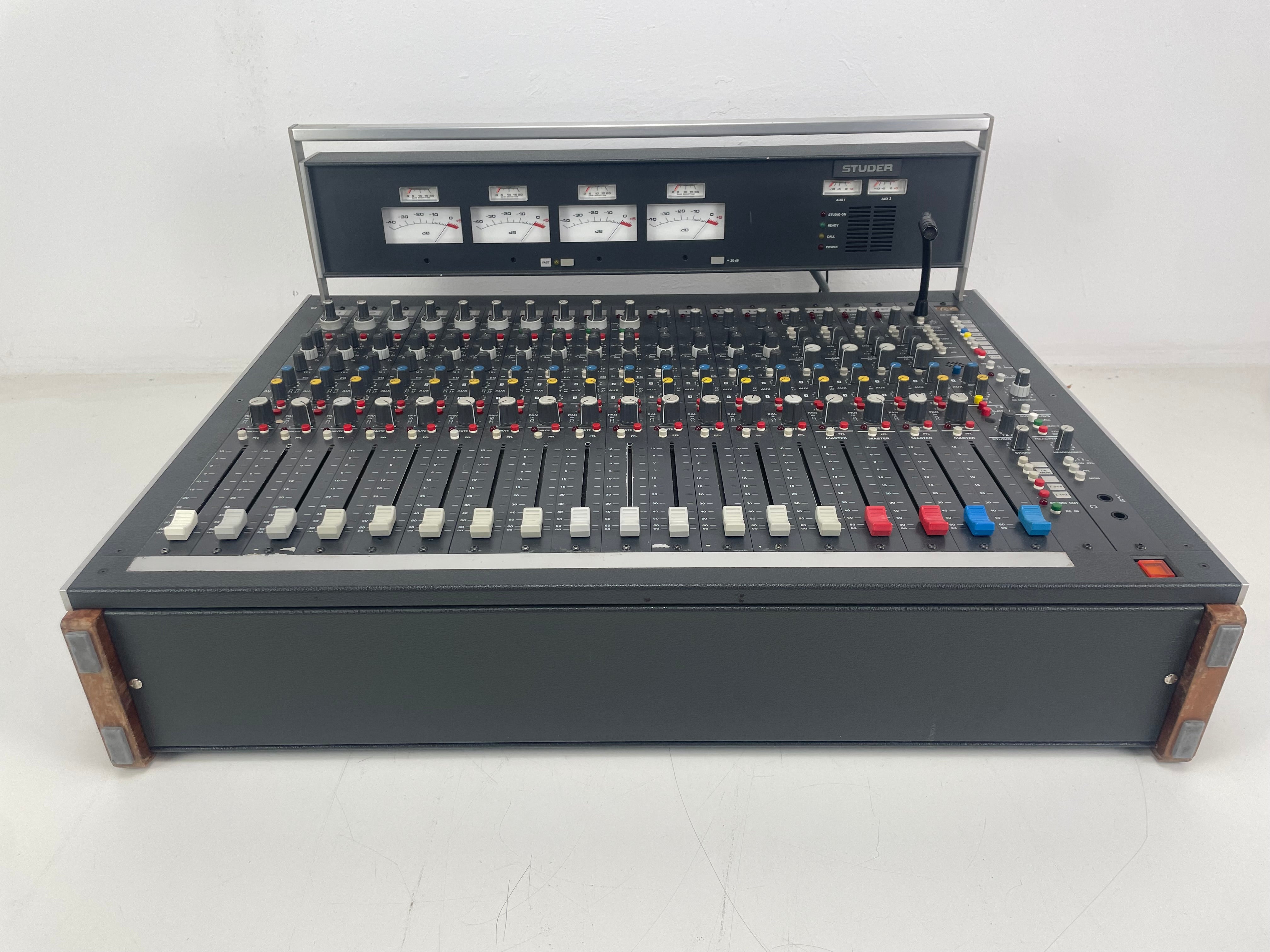 Studer - 962 - Studio Mixer - Inc. Breakout box - D-SUB25 Cable - Rare