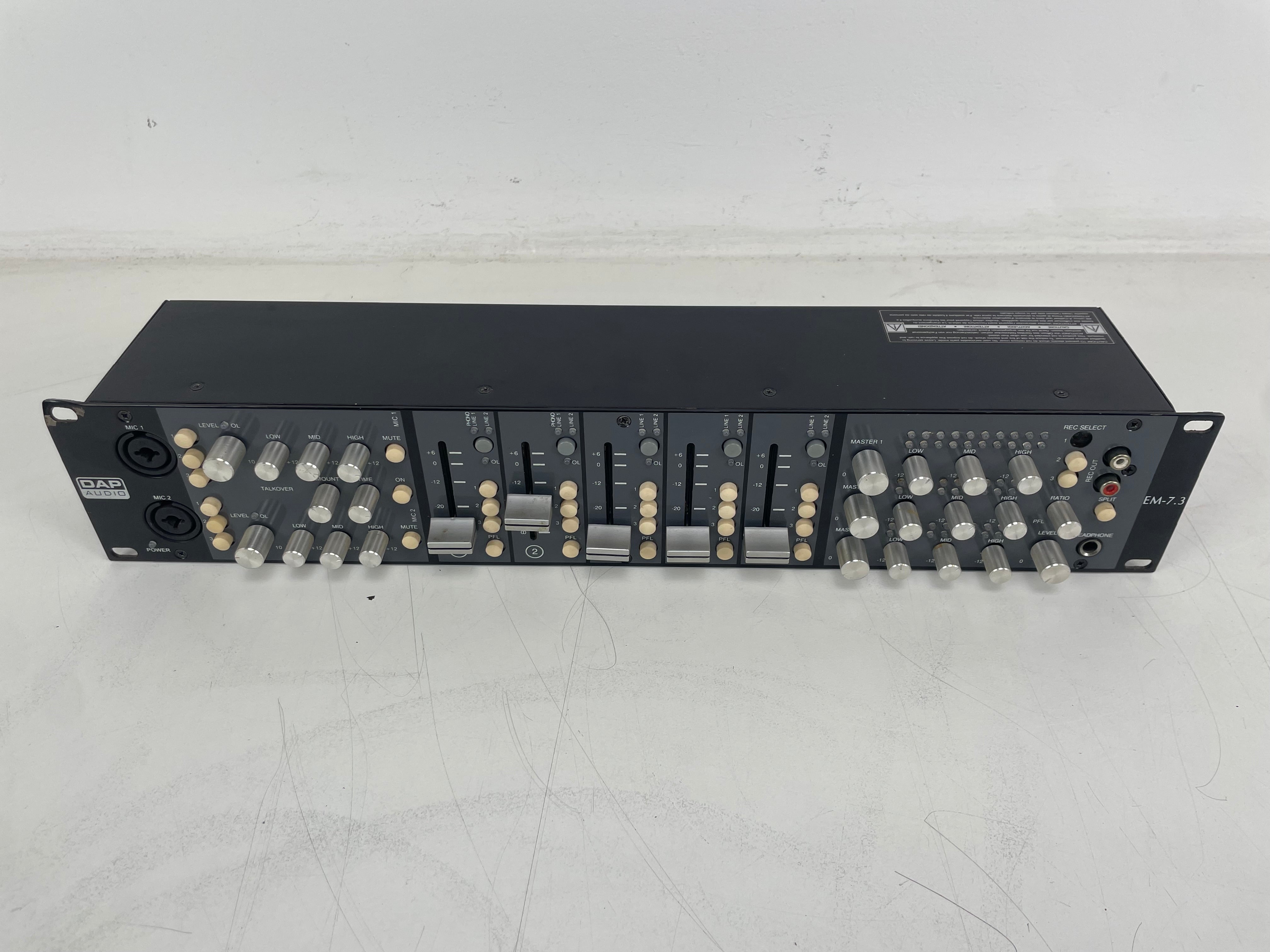 DAP Audio - EM-7.3 - Zone Mixer - As Is