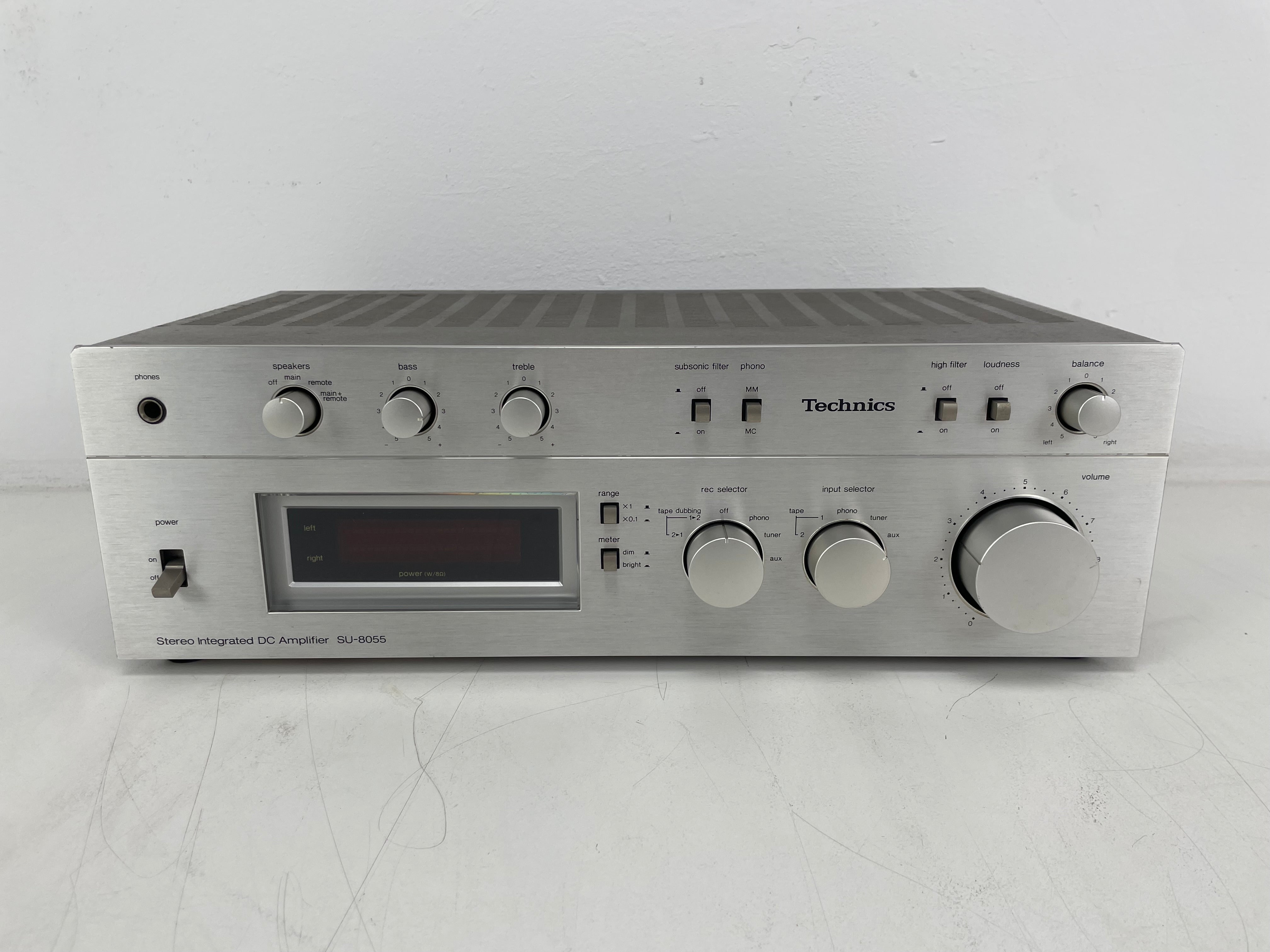 Technics - SU-8055 - Stereo Integrated Amplifier - 120V - Fully Serviced