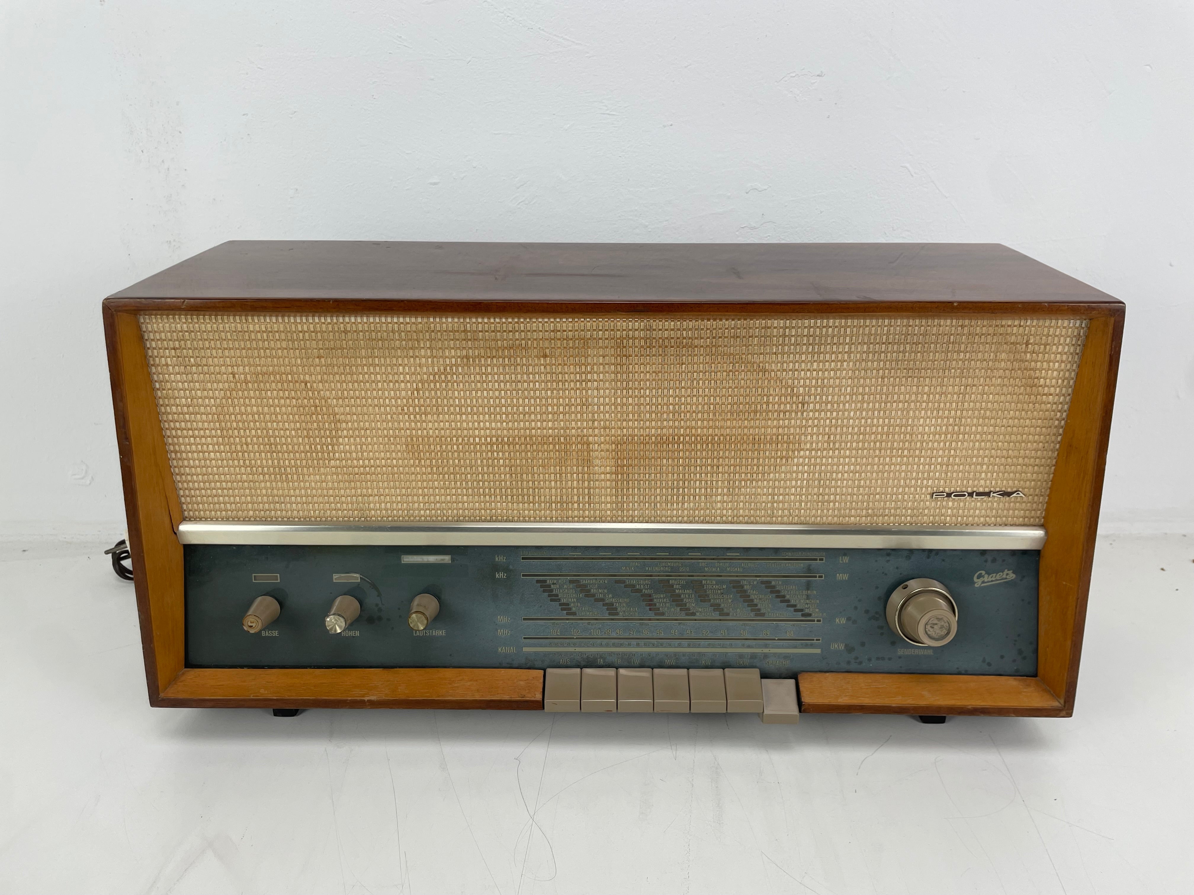 Polka - 1313 – Tube Radio – Vintage Valve Receiver