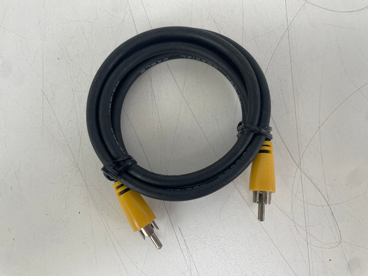 RCA Coaxial Cable – Male to Male – New Old Stock