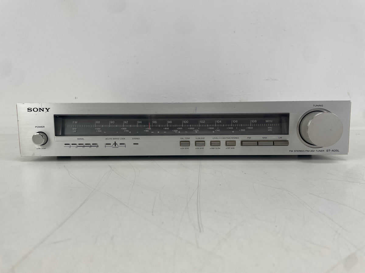 Sony – ST-A35L – FM Stereo / AM Tuner – Stereo Indicator Light Defective