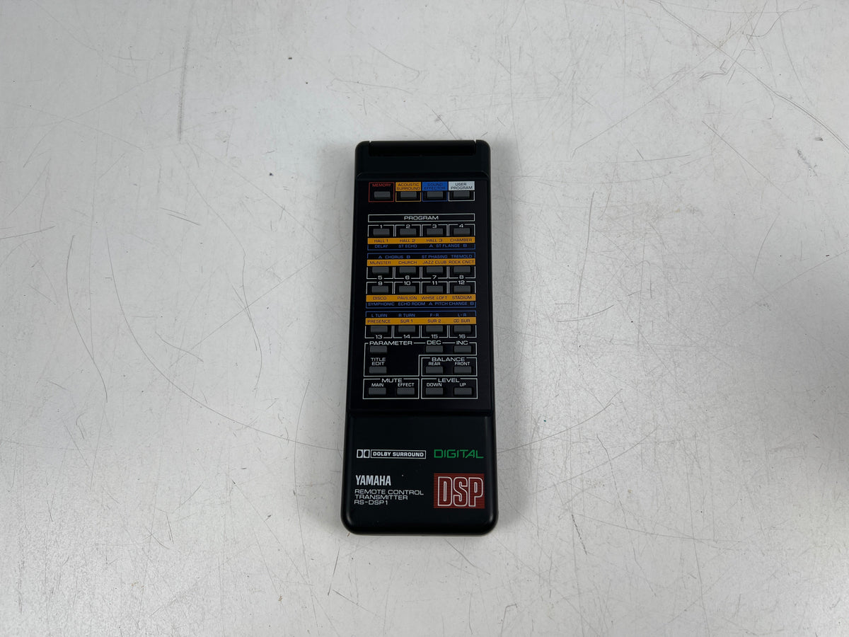 YAMAHA - RS-DSP1 - Remote Control - Dolby Digital Sound Field Processor