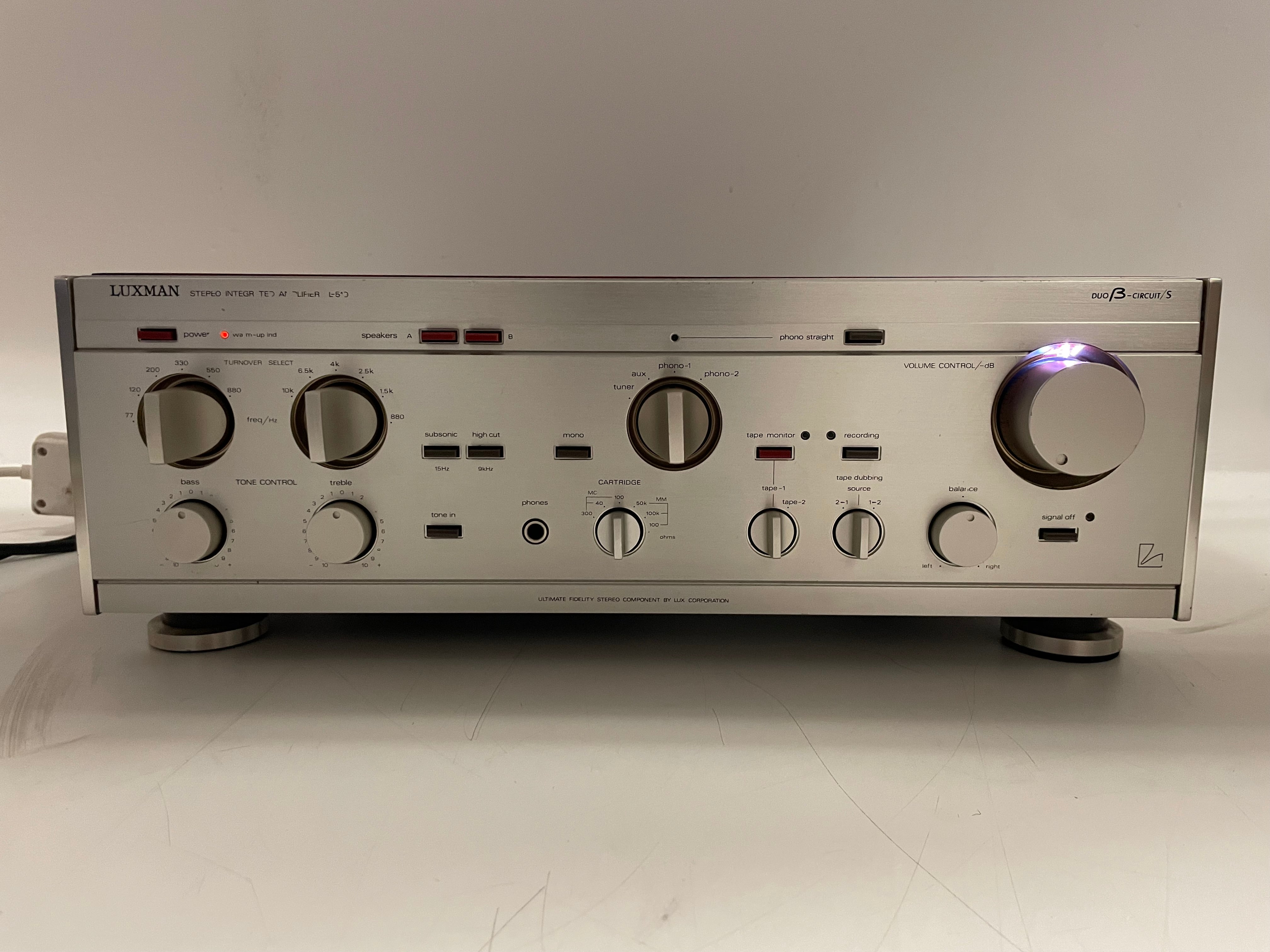 Luxman - L510 - Stereo Integrated Amplifier - Serviced (Repaired)
