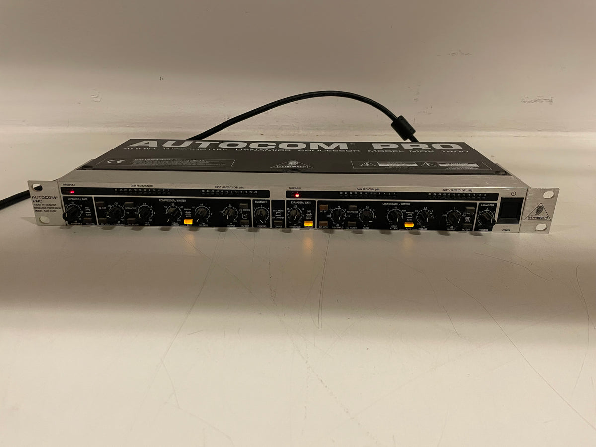 Behringer - MDX 1400 - Autocom Pro - Dynamics Processor - Used / Needs Cleaning