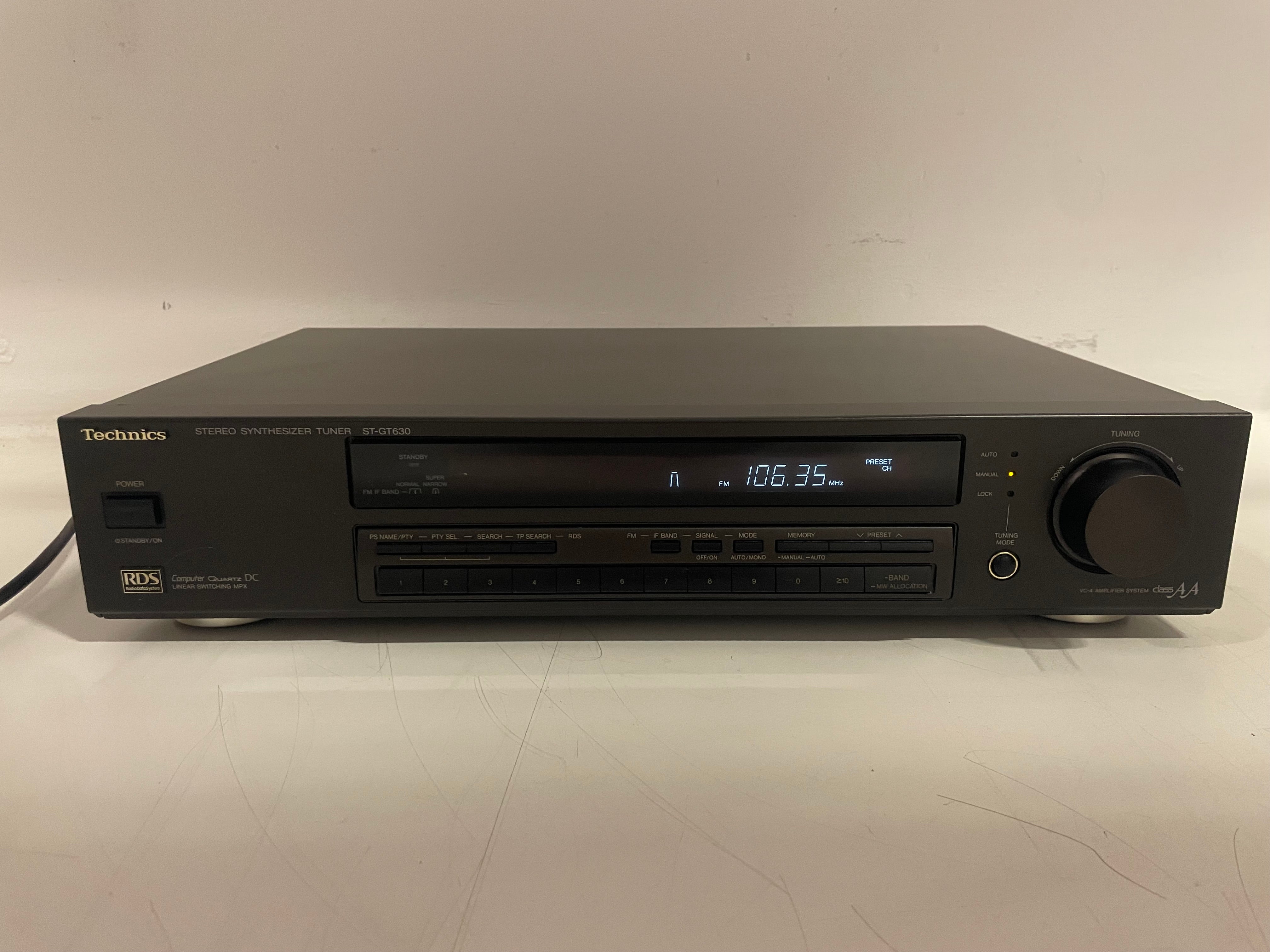 Technics - ST-GT630 - Stereo Synthesizer Tuner