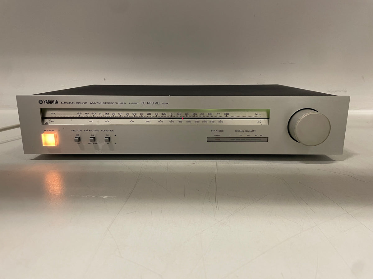 Yamaha – T-550 – AM/FM Stereo Tuner