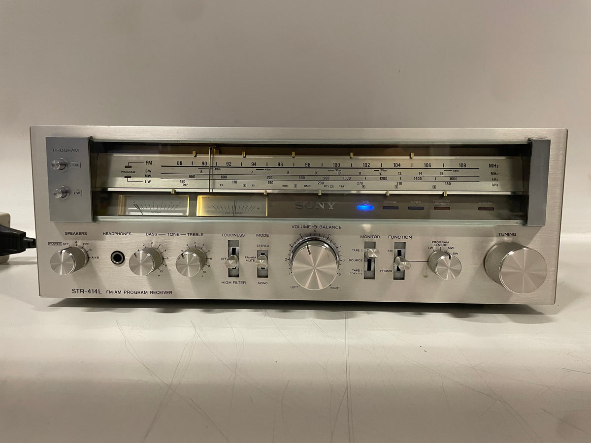 Sony – STR-414L – Vintage FM/AM Stereo Receiver – Serviced (Repaired)
