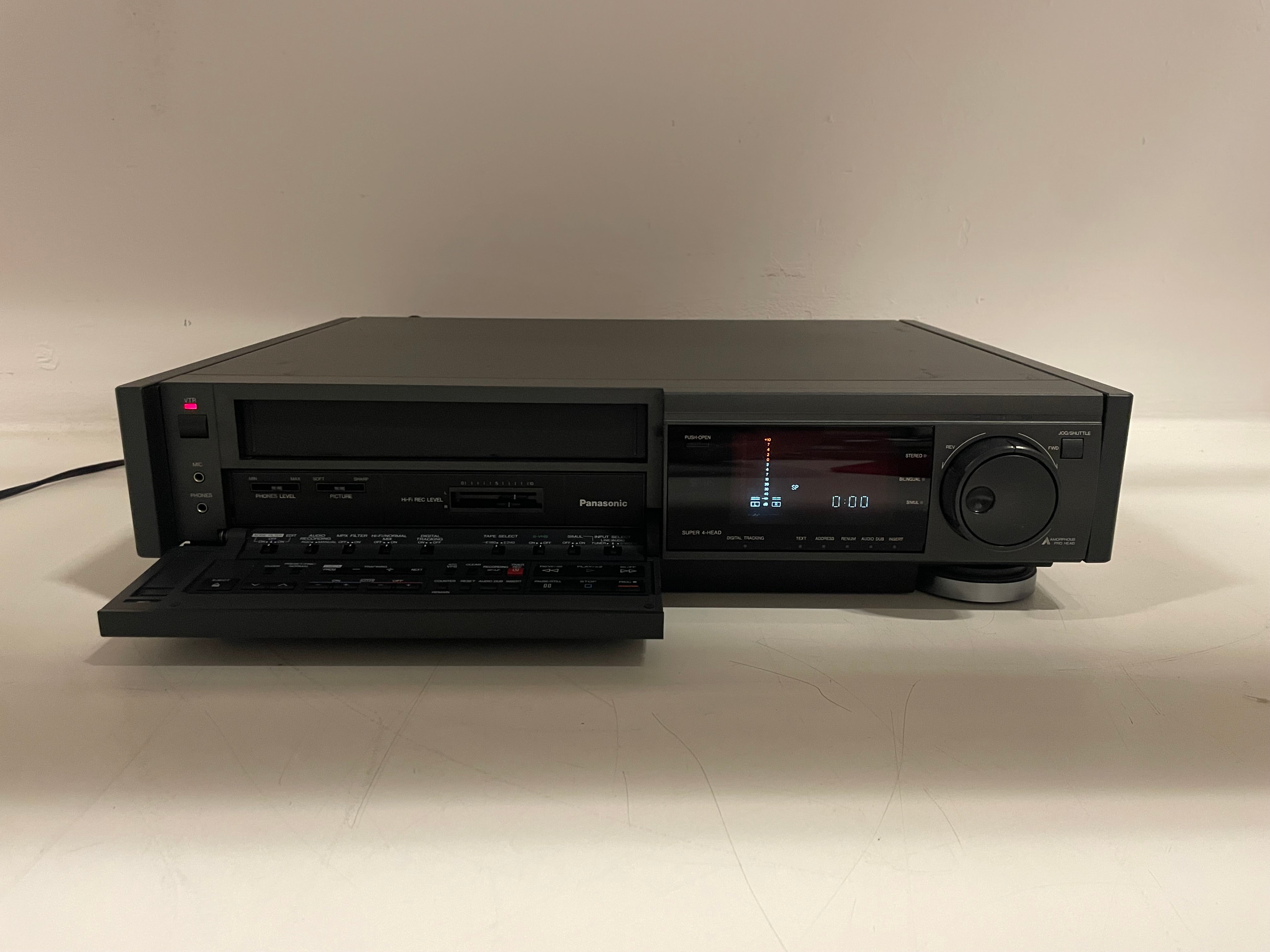 Panasonic - NV-FS100EV - Super VHS Player 4-Head - Serviced (Repaired)