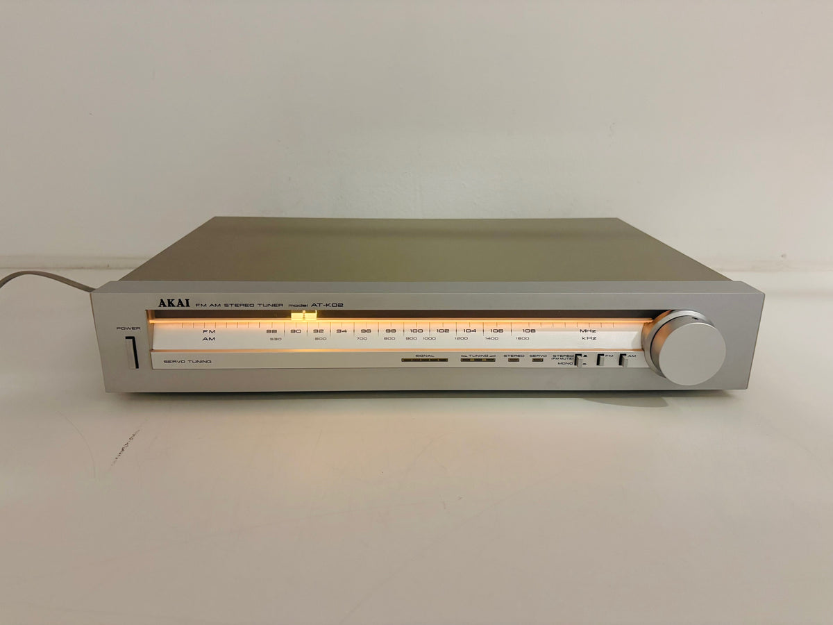 Akai - AT-K02 - AM/FM Stereo Tuner - Analogue Radio Tuner