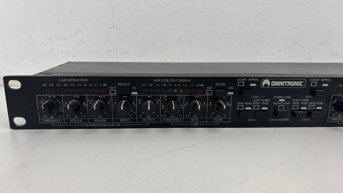 Omnitronic CL-66 Stereo Compressor/limiter - No PSU