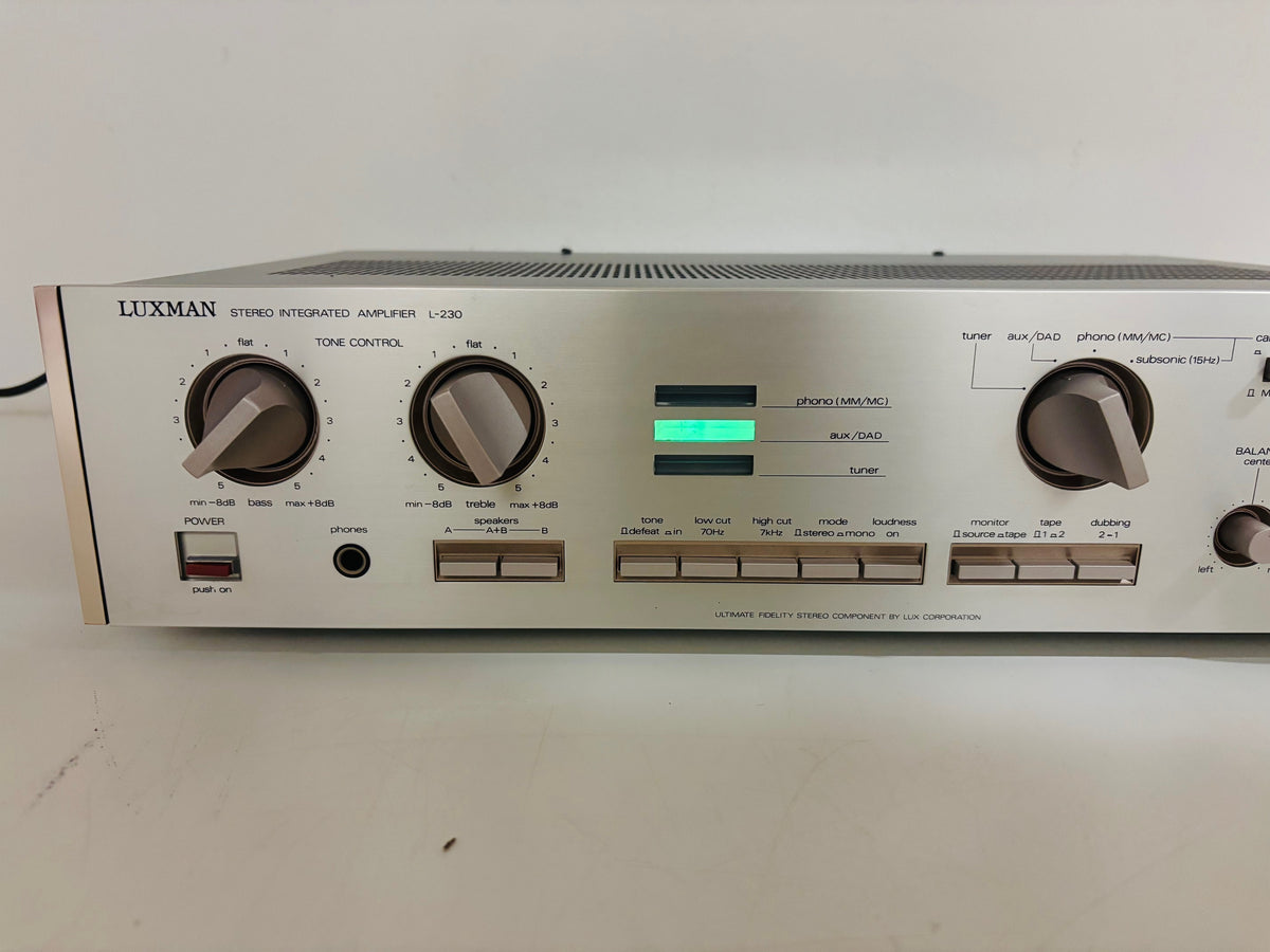 Luxman L-230 - Vintage Stereo Integrated Amplifier - 63W per Channel