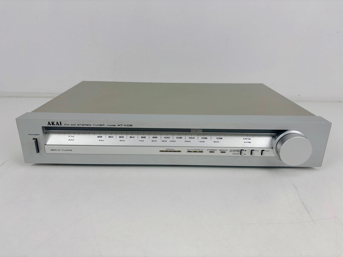 Akai - AT-K02 - AM/FM Stereo Tuner - Analogue Radio Tuner