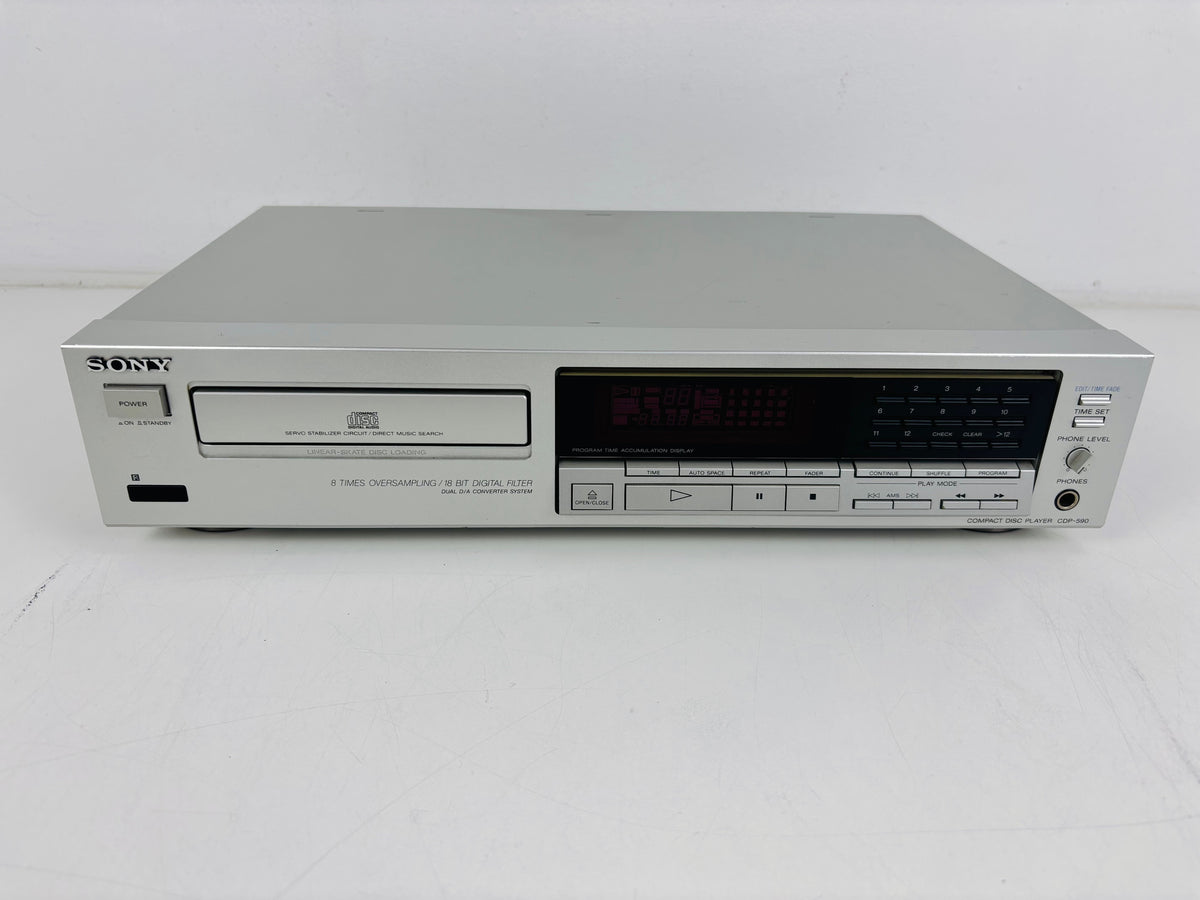 Sony CDP-590 - Vintage Stereo Compact Disc Player - 18-Bit DAC