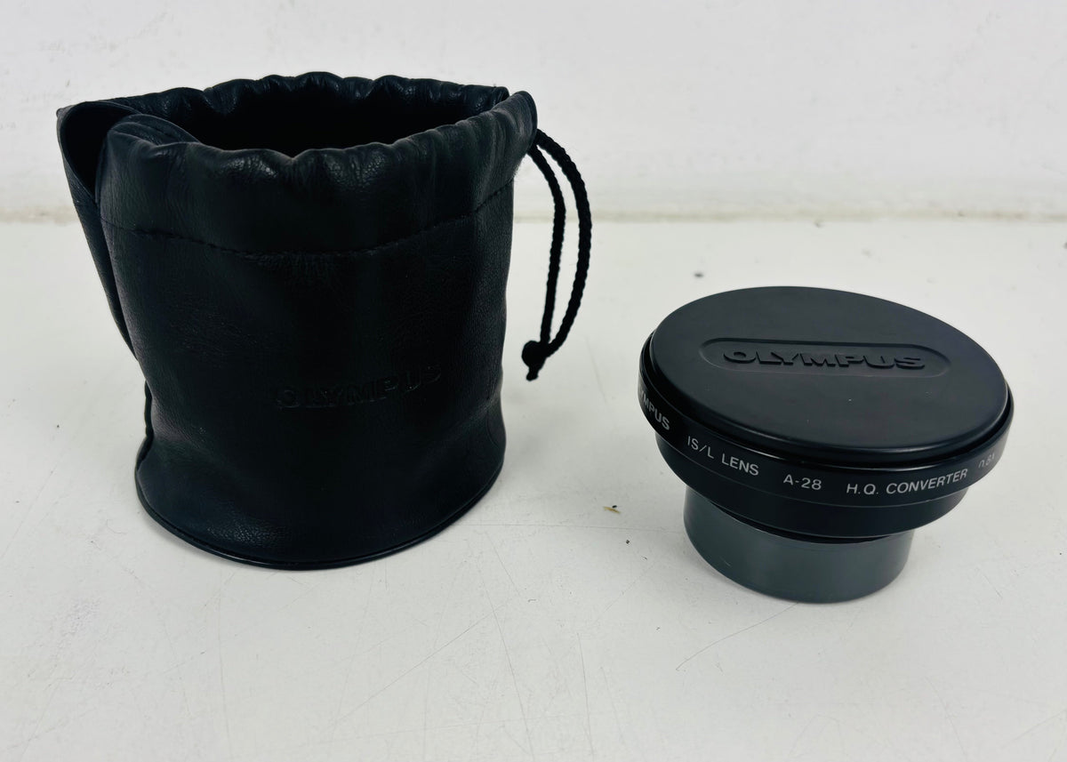 Olympus - A-28 IS/L Lens H.Q. Converter - Wide Angle Converter