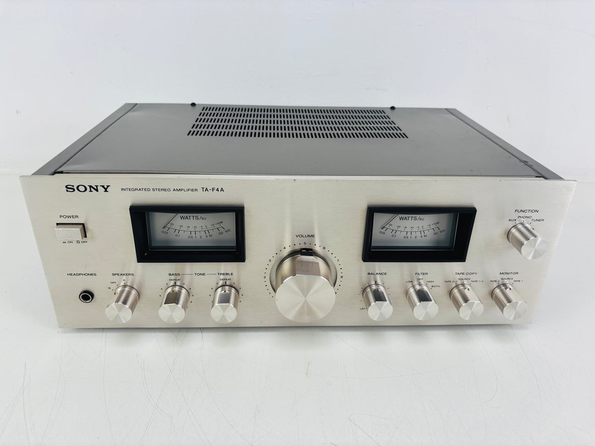 Sony – TA-F4A – Vintage Stereo Integrated Amplifier – Tested