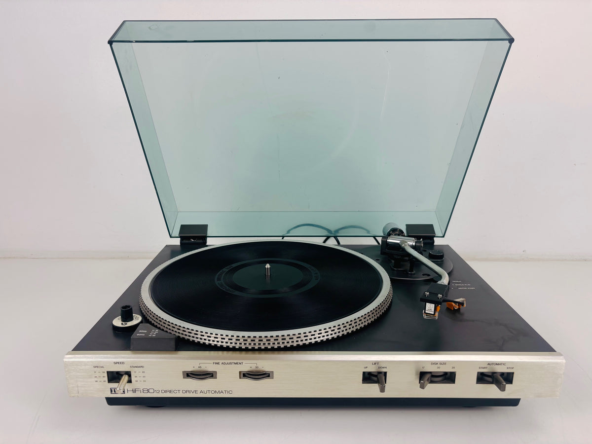 ITT - HiFi 8012 - Direct Drive Automatic Turntable - 33/45 RPM - Pitch Control - Anti-Skating