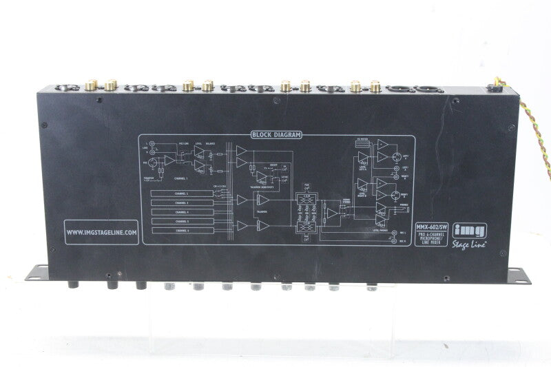 IMG Stage Line MMX-602/SW - Mic Line Amplifier
